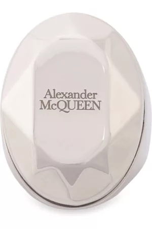 Alexander McQueen Heren Ringen - Faceted stone ring