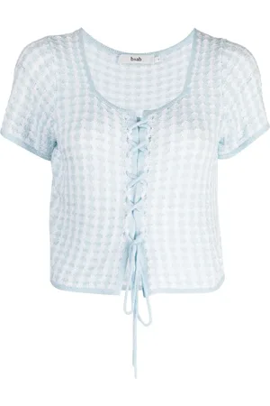 B+AB Checked lace
