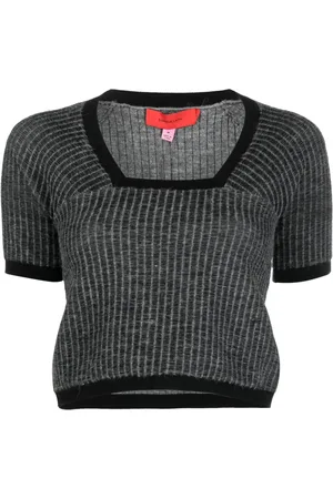 ECKHAUS LATTA Amoretto cropped T
