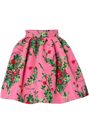 Carolina Herrera Dames Geprinte rokken - Floral-print full skirt