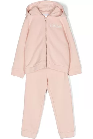 Chloé Trainingspakken - Logo-embroidered tracksuit set