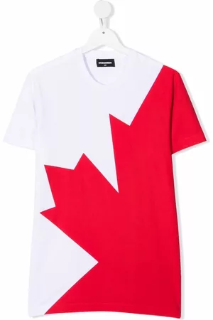 Dsquared2 T-shirts - TEEN logo-print cotton T-shirt