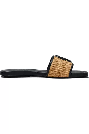 Marc Jacobs Dames Platte Sandalen - Raffia-strap flat sandals