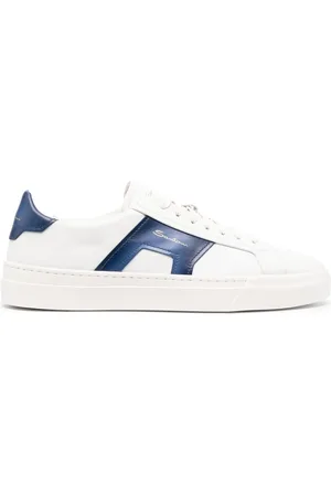 santoni Double Buckle low