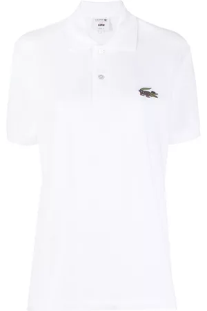 Lacoste Dames Poloshirts - Logo patch polo shirt