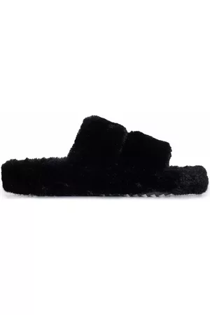 Stand Studio Dames Schoenen met bont - Isla faux-fur open-toe slippers