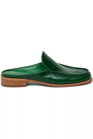 Mansur Gavriel Dames Clogs - Walker leather loafer mules