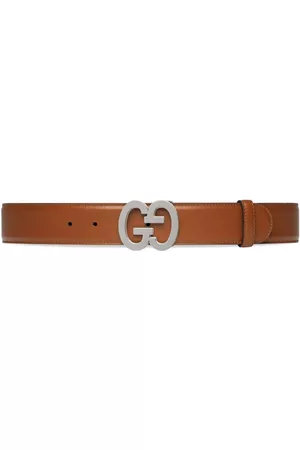 Gucci Heren Riemen - GG buckle leather belt