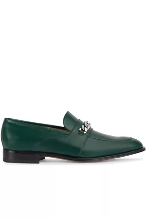 Gucci Heren Loafers - Interlocking-G leather loafers