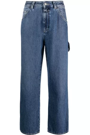 Closed Dames Wijde Jeans - Neige wide-leg cropped jeans