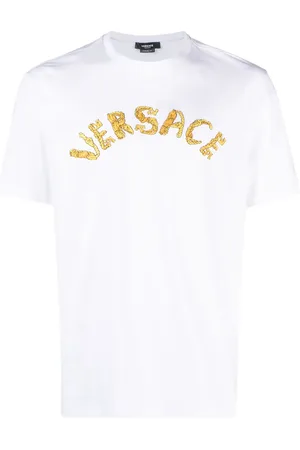 VERSACE Seashell Baroque cotton T