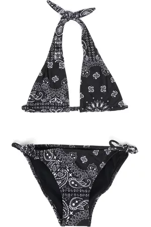 MC2 SAINT BARTH Meisjes Haaraccessoires - Aryanna bandana-print bikini set