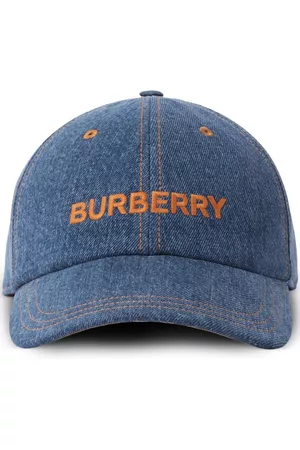 Burberry Heren Petten - Embroidered-logo denim cap