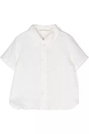 Zhoe & Tobiah Jongens Korte Mouwen Overhemden - Short-sleeved linen shirt