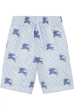 Burberry Shorts - EKD monogram-print swim shorts