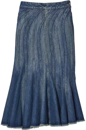 Marc Jacobs Dames Jeansrokken - Wave high-waisted denim skirt