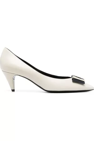 Saint Laurent Dames Pumps - Anais Bow leather pumps