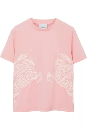Burberry Meisjes T-shirts - EKD logo-print cotton T-shirt