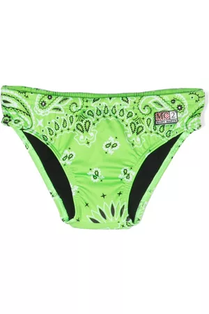 MC2 SAINT BARTH Meisjes Haaraccessoires - Billy bandana-print swim trunks