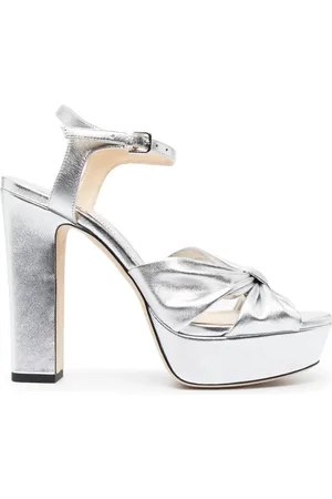 Jimmy Choo 120mm Heloise leather sandals