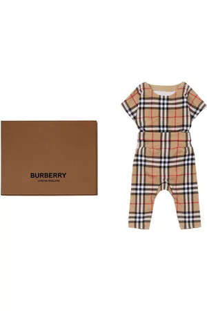 Burberry Vintage Check babygrow set