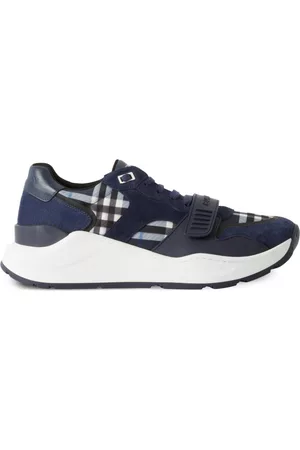 Burberry Heren Vintage schoenen - Vintage Check panelled chunky sneakers