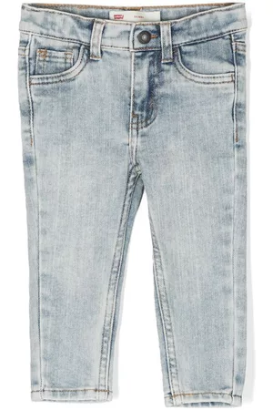 Levi's Straight - Logo-patch straight-leg jeans