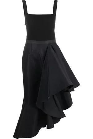 Alexander McQueen Dames Asymmetrische jurken - Asymmetric mididress