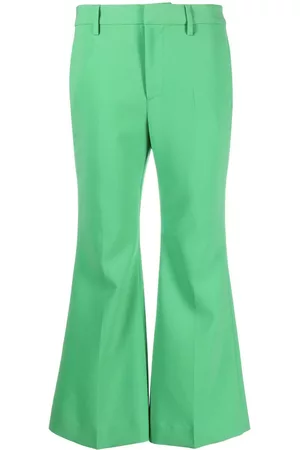 Dsquared2 Dames Capri's - Kick-flare cropped trousers