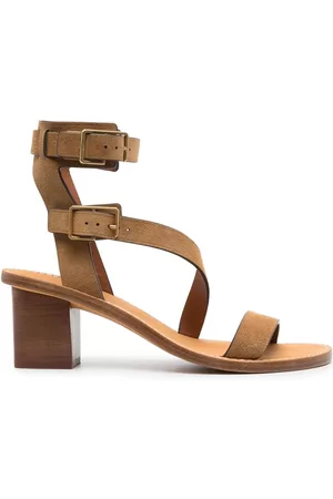 Zadig & Voltaire Dames Leren Sandalen - Cecilia Caprese 70mm leather sandals