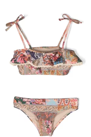 ZIMMERMANN Meisjes Tankini's - Paisley-print bikini set