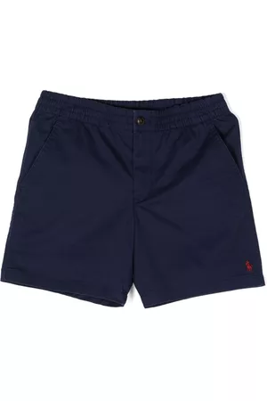 Ralph Lauren Jongens Shorts - Logo-embroidered stretch-cotton shorts