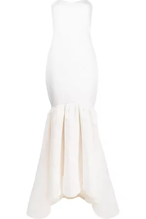 ROTATE Dames Strapless jurken - Bandeau-style fishtail bridal gown