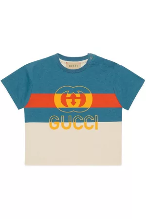 Gucci T-shirts - Interlocking G-logo cotton T-shirt
