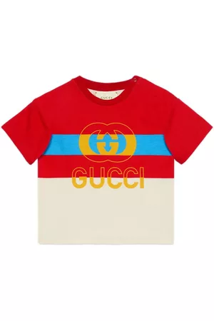 Gucci T-shirts - Interlocking G-logo cotton T-shirt