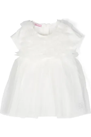 MISS BLUMARINE Ruffled round