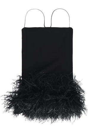 The Attico Fujiko feather