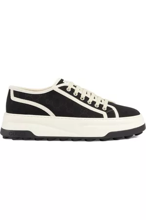 Gucci Heren Lage sneakers - GG-canvas lace-up sneakers