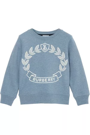 Burberry Meisjes Sweaters - Oak Leaf Crest cotton sweatshirt