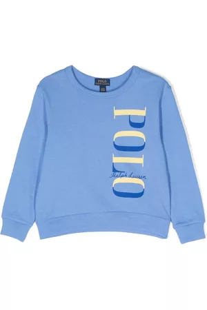 Ralph Lauren Sweaters - Logo-print cotton sweatshirt