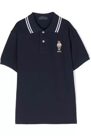 Ralph Lauren Jongens Poloshirts - Teddy Bear cotton polo shirt