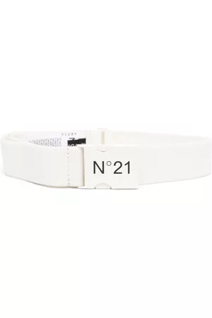 Nº21 Riemen - Logo-print buckle-fastening belt