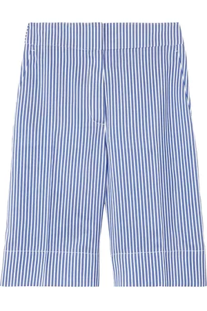 Burberry Dames Shorts - Striped silk shorts