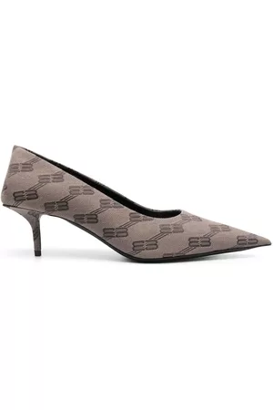 Balenciaga Dames Pumps - Square Knife BB-monogram 60mm pump