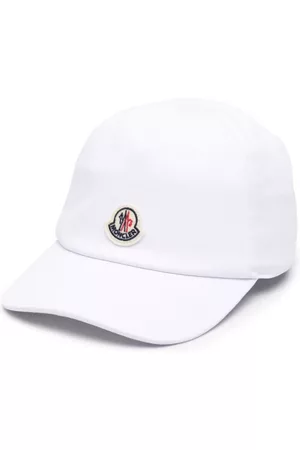 Moncler Petten - Logo-appliqué cotton hat