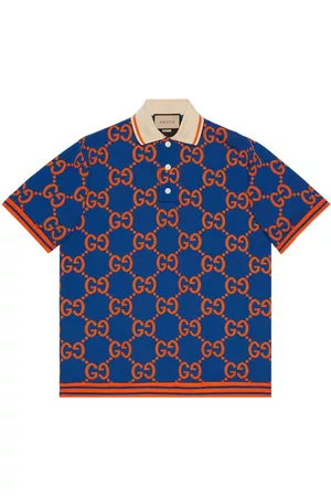 Gucci Heren Poloshirts - GG Supreme cotton polo shirt