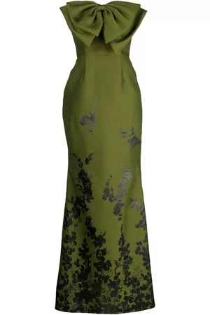 Bambah Dames Feestjurken - Jacquard fishtail dress