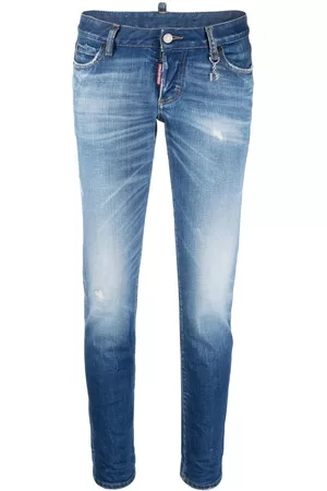 Dsquared2 Dames Slim - Faded slim-cut jeans