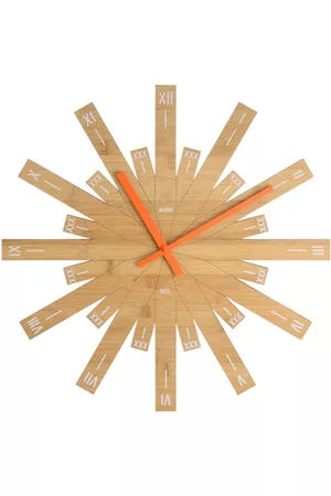 Alessi Dames Raggiante bamboo wall clock