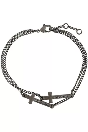 Dsquared2 Heren Armbanden - Double Cross bracelet